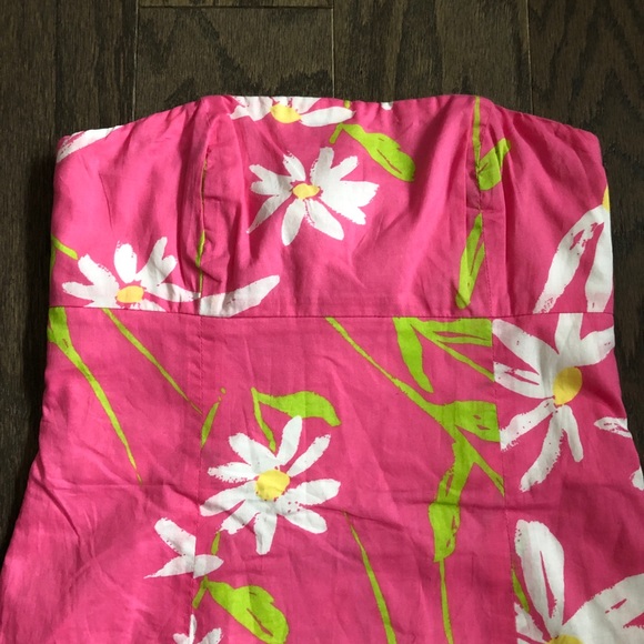 Lilly Pulitzer Franco Dress Hotty Pink Twirlers - Picture 4 of 6